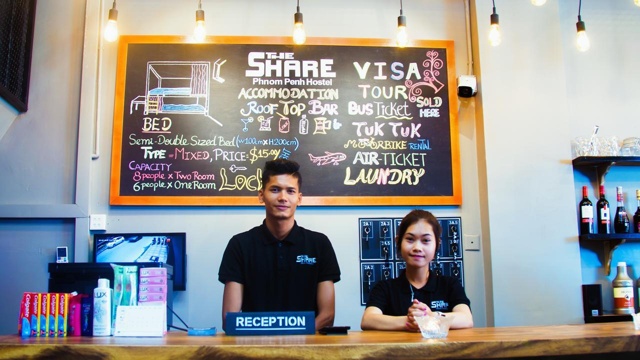 The Share Phnom Penh Hostel Bagian luar foto